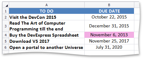 TimePeriodConditionalFormattingExample2