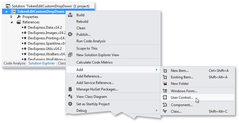 TokenEdit - Add User Control