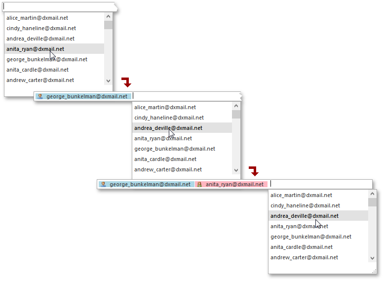 TokenEdit - Outlook Drop-Down Show Mode