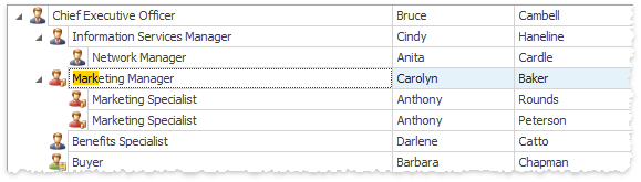 TreeList - Incremental Search