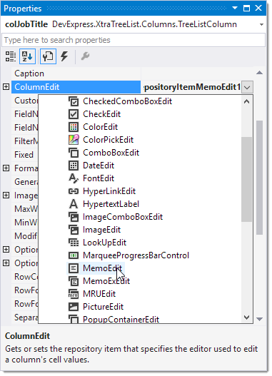 TreeList_MemoEdit_PropertyWindow