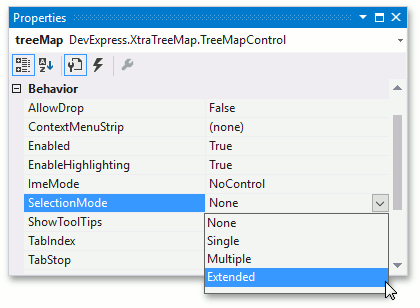 TreeMap_SelectionMode