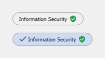 Chip Button Icon - WinForms UI Templates, DevExpress