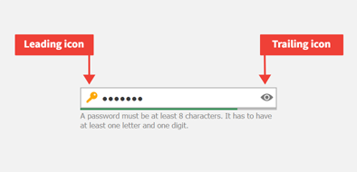 PasswordBox Icons - WinForms UI Templates | DevExpress