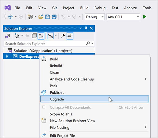 Upgrade a Windows Forms Project to .NET