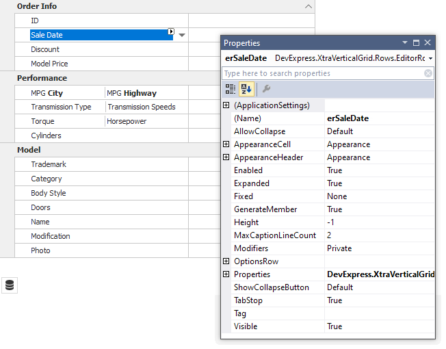 Rows WinForms Controls DevExpress Documentation