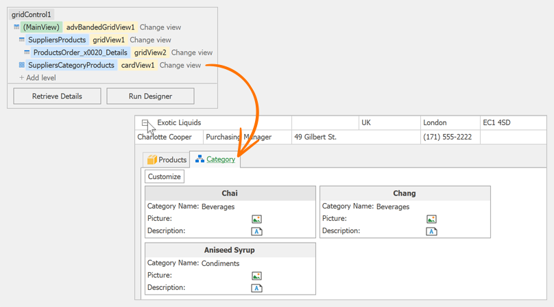 Default Relation Index - WinForms Data Grid