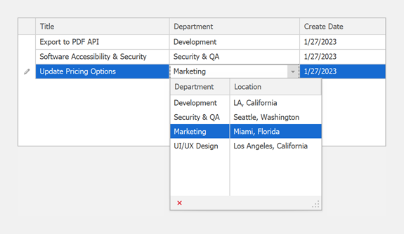 Bind In-Place Lookup to Business Object - WinForms Lookup