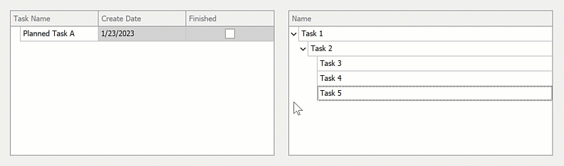 Multiple Node Drag and Drop - WinForms TreeList