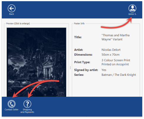 WindowsUIView - Custom Navigation Bar Actions (Batman)