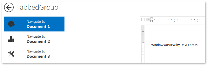 WindowsUIView - TabbedGroup TabWidth 550 pixels
