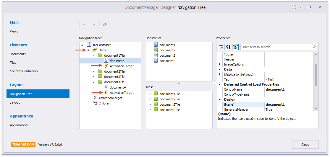 Application Hierarchy And Module Navigation Winforms Controls Devexpress Documentation