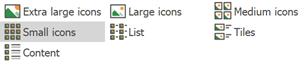 WinForms Data Grid - WinExplorerView Styles, DevExpress