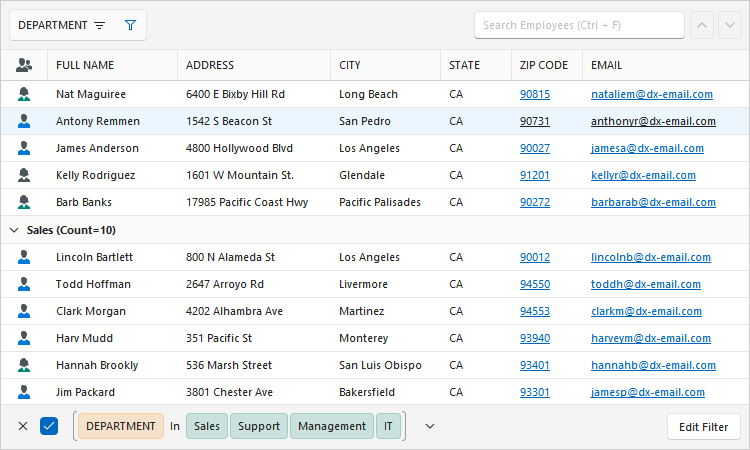 Data Grid | WinForms Controls | DevExpress Documentation