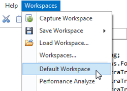 Winforms - Form Layout - Workspaces