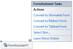WinForms - FormAssistant - Smarttag 1
