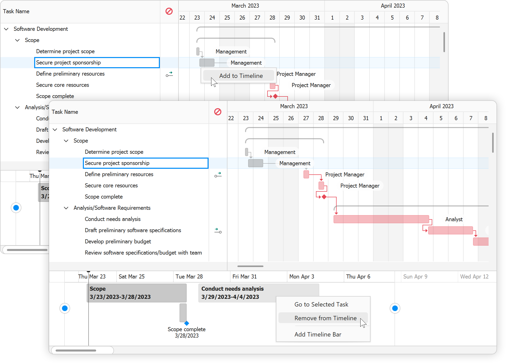 Timeline Winforms Controls Devexpress Documentation 0323