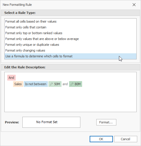 Edit the Rule - WinForms Data Grid, DevExpress