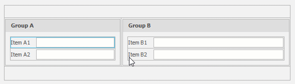 Size Constraints of Layout Groups