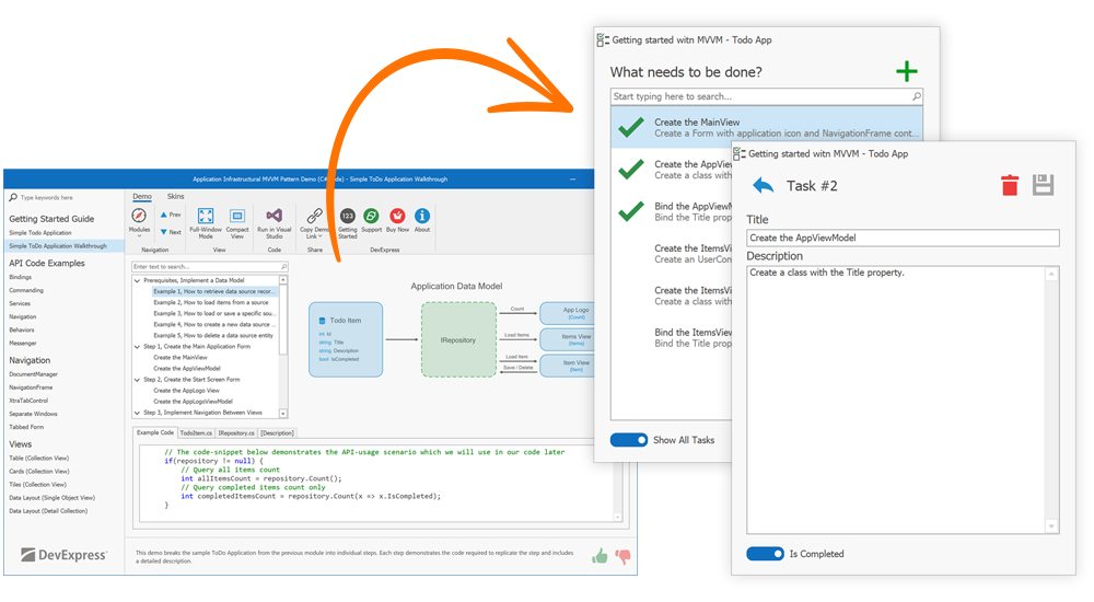 Sample MVVM Demo