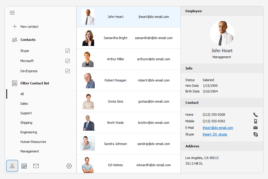 Navigation Controls | WinForms Controls | DevExpress Documentation