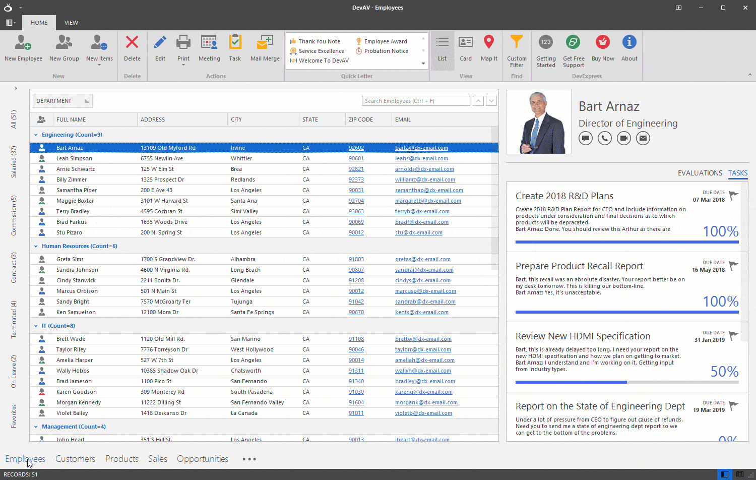 Navigation Controls | WinForms Controls | DevExpress Documentation