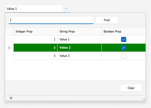 Customize Appearance Settings of the Dropdown View - WinForms SearchLookUpEdit