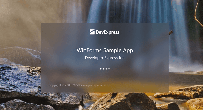 DevExpress Splash Screen for WinForms