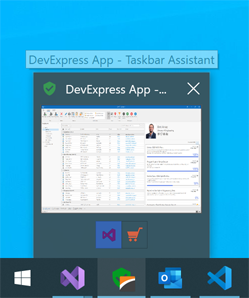 Thumbnail Preview Buttons - WinForms Taskbar Assistant