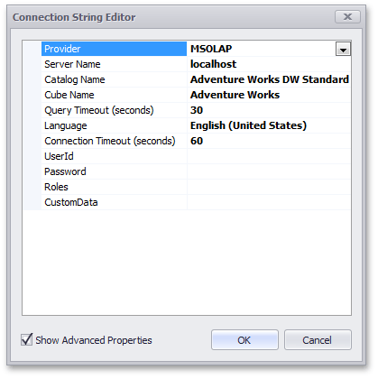 WinPivot_ConnectionStringEditorOLAP