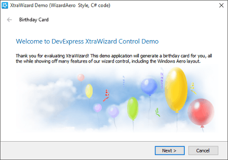 WizardControl - Landing Page Image 1