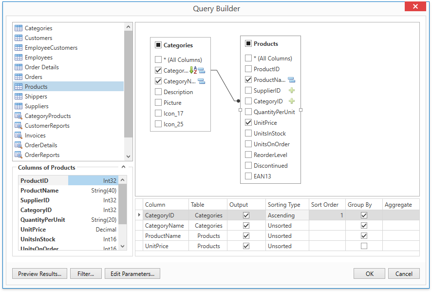 wpf-designer-query-builder-light-mode