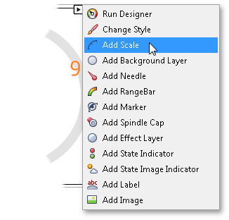 XtraGauges - Adding New Elements Via Smarttag