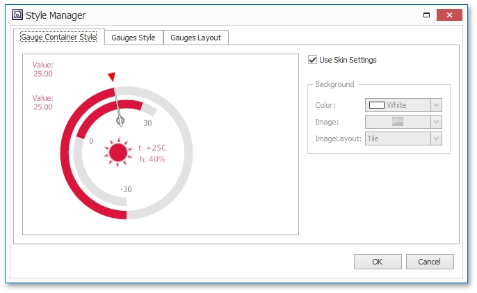 XtraGauges - Style Manager Page 1