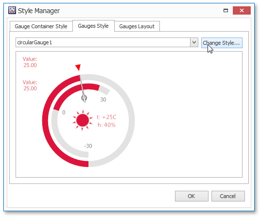 XtraGauges - Style Manager Page 1
