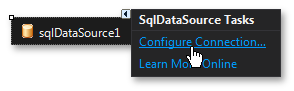 Grid Control - SQL Data Source - Smart-tag