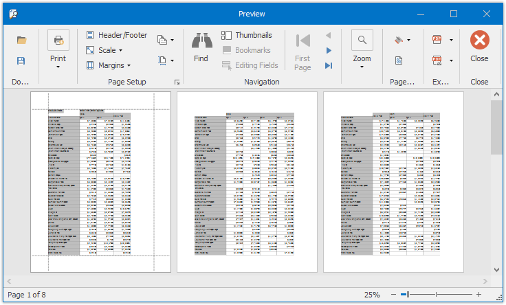 pivotgrid devexpress