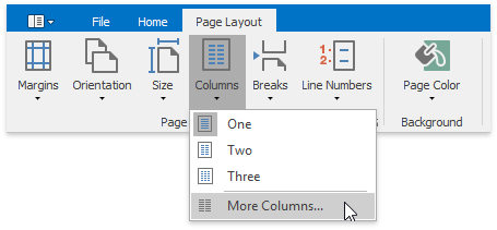 XtraRichEdit_Dialogs_Columns_Invoke