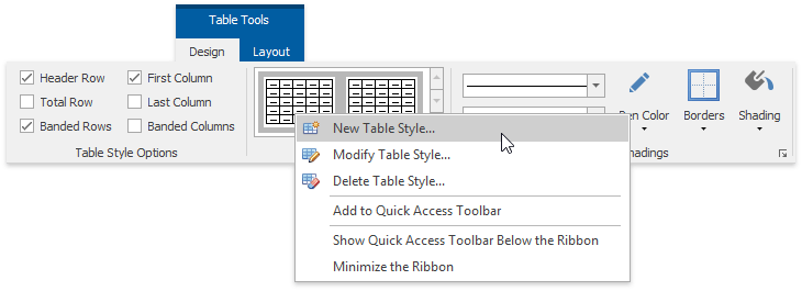 XtraRichEdit_Dialogs_TableStyles_InvokeFromContextMenu