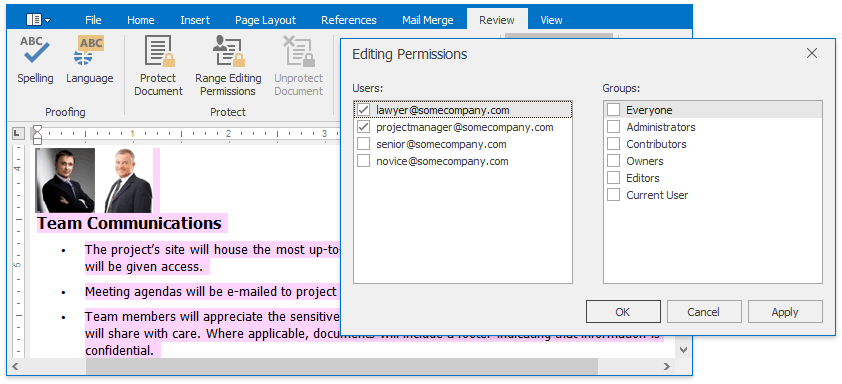 XtraRichEdit_RangePermissions