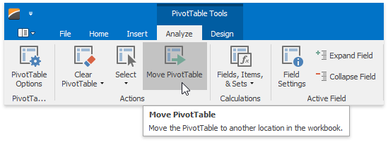 XtraSpreadsheet_Dialogs_MovePivotTable_Ribbon