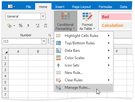 XtraSpreadsheet_FormattingRulerManager_Ribbon