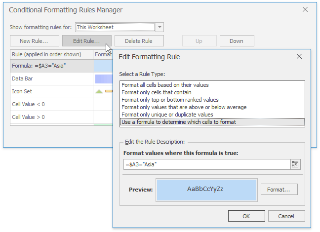 XtraSpreadsheet_FormattingRulesManager_EditRule