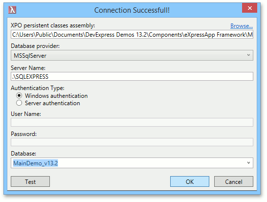 LINQPad_SpecifyConnectionParameters