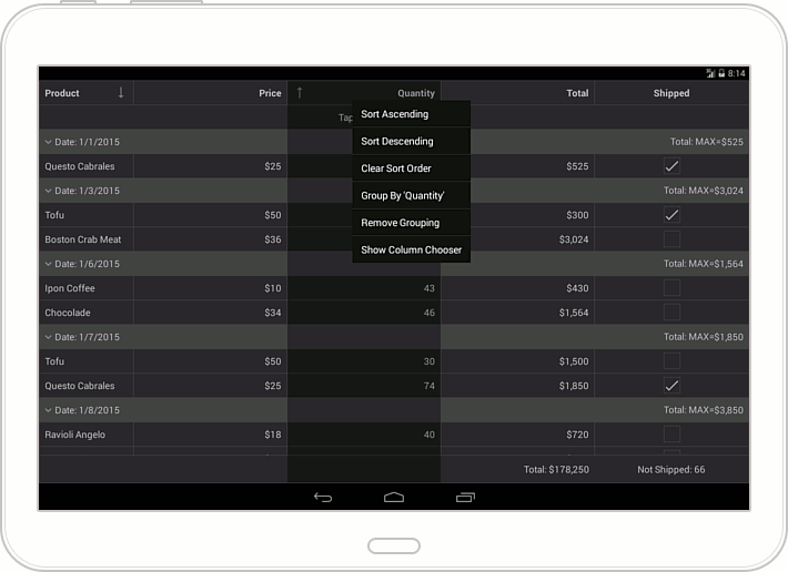 Grid_GettingStarted_Lesson6_Result_Android_Dark