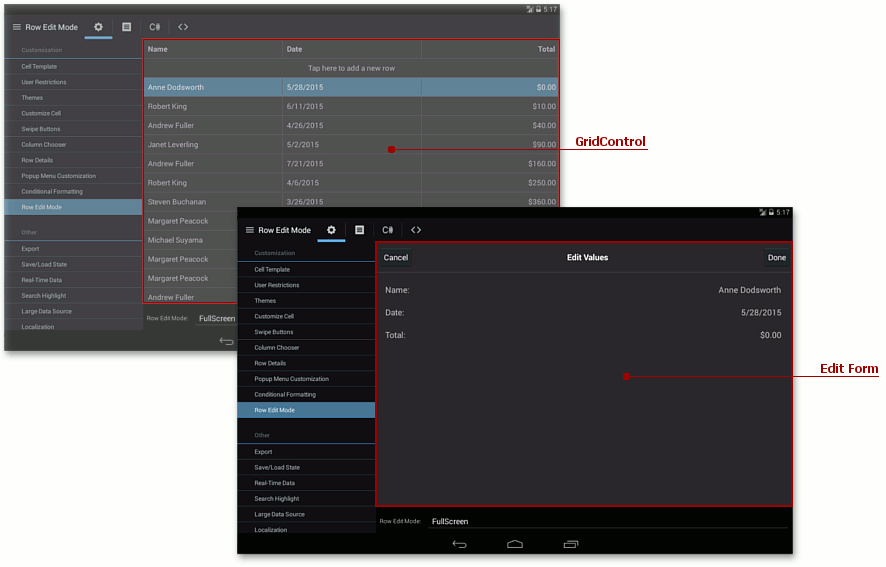 RowEditMode_FullScreen_Android