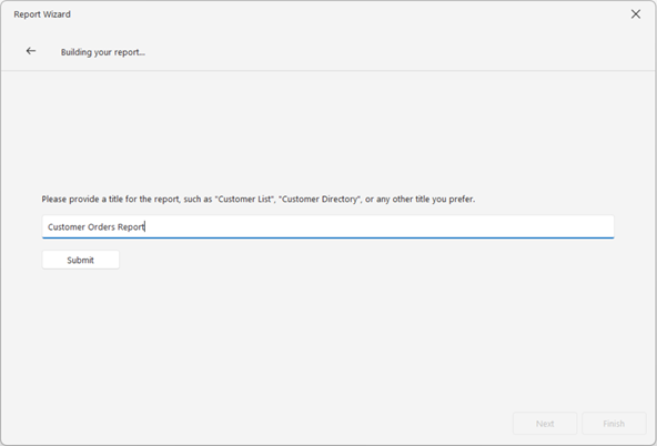 AI wizard clarification questions