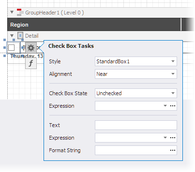 HierarchicalReport-AddCheckBox