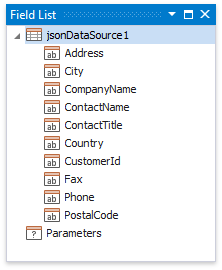 JSON-FieldList