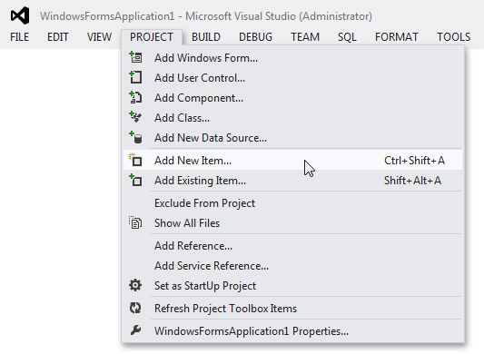 add-new-item-windows-forms